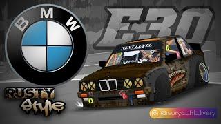 Livery BMW e30 RUSTY STYLE FrLegends