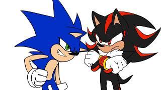 Does Shadow hate Sonic???