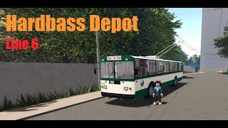 Hardbass Depot - Line 6 | Roblox | OSVed's Trolleybuses place (TRP 2.0) | #13