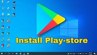 How to install Google Play Store App on PC or Laptop | Download Play Store Apps on PC 2022