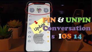 How to PIN Messages IOS 14