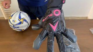 Unboxing Goalkeeper Gloves Elite Sport Titanium Pink