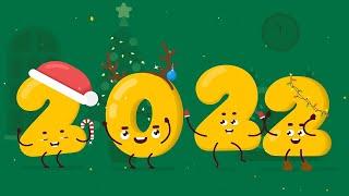 New Year Numbers Fun 2022 Animation | Goodbye 2021 Welcome 2022 | Happy New Year 2022