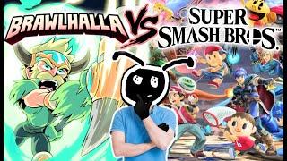 BRAWLHALLA ПРОТИВ SMASH BROS