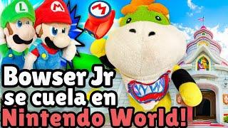 Bowser Jr se cuela en Nintendo World  - CMB en Español