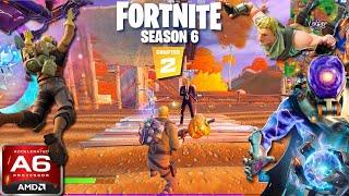 Fortnite Chapter 2 Season 6 (AMD A6, Radeon R4 Graphics) Low End PC (512MB)