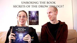 Unboxing the book Secrets of the Drow Trilogy!