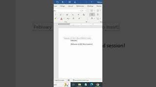 Microsoft 365 Word Autocomplete Feature #shorts