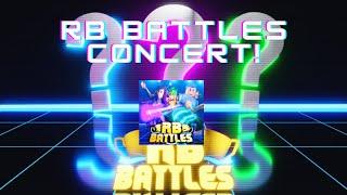 RB BATTLES SEASON 3 CONCERT! (LIVE EVENT)