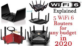 WIFI 6 Routers for any budget + WIFI 6 explained