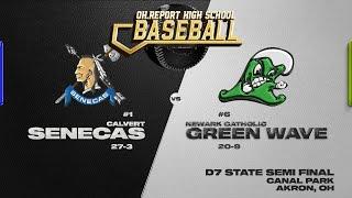 #1 Calvert vs. #6 Newark Catholic - Division 7 State Semifinal Baseball (Delayed Stream)