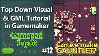 Top Down Tutorial in Gamemaker #12 Gamepad Input