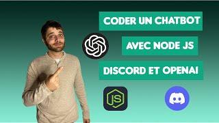 Coder un CHATBOT pour Discord avec Node JS et Open AI