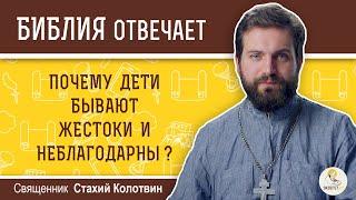 Почему дети бывают жестоки и неблагодарны?  Библия отвечает.  Священник Стахий Колотвин