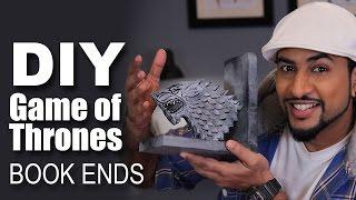 How to make a DIY Game Of Thrones Book Ends