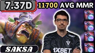 7.37d - Saksa ALCHEMIST Soft Support Gameplay 24 ASSISTS - Dota 2 Full Match Gameplay