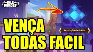 IDLE HEROES - É ASSIM QUE VOCE TEM QUE FAZER A RESOLUÇÃO DA GUILDA. DICAS PARA INICIANTES