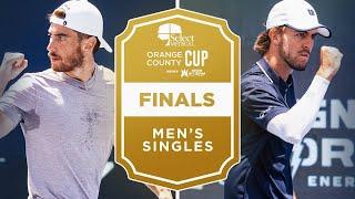 Federico Staksrud vs Hunter Johnson at the Select Medical Orange County Cup