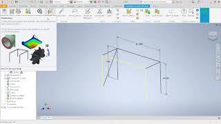 Tutorial básico de simulación de estructuras con Autodesk Inventor Nastran