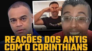 OS ANTIS CHORAM COM A VITÓRIA DO CORINTHIANS | REAÇÕES DOS TORCEDORES ANTIS | PARTE 2