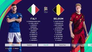 ITALY vs BELGIUM - FINAL UEFA Nations League 2021 | eFootball PES 2021