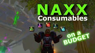 BUDGET Naxx consumables guide - Save gold and raid more - WoW Classic - Phase 6