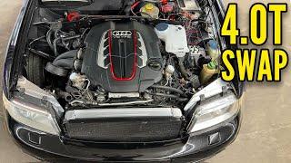 He Swapped a Twin Turbo V8 and V10 into Audi S4s!