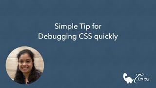 Simple Tip for Debugging CSS quickly in Firefox Browser