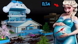 ELSA Pregnant Zombie Girl ( Haunted ) | SAKURA School Simulator Horror Drama 