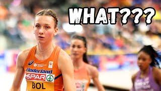 We all thought Femke Bol won her second Gold Medal in 2025 I European Indoor Championships Apeldoorn