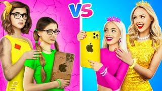 Rich Mom vs Poor Mom | Giga Rich & Broke Teen’s Life in Family Situations by RATATA BOOM