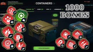 Tanki Online Opening 1000 Containers What's Good You Can Get From That Much Containers!?