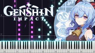 Qilin's Prance | Genshin Impact PIANO TUTORIAL (Sheet in the description)