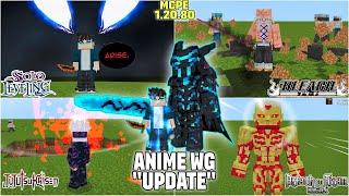 This Addon is Fire| Anime wg addon mcpe 1.20 | solo leveling addon mcpe | jujutsu kaisen addon mcpe