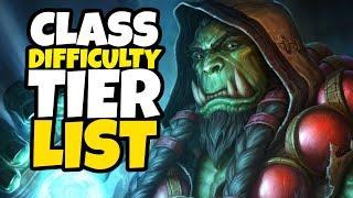 An Average Player's PvP Class Difficulty Tier List | WoW Shadowlands