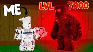 PLAYING AGAINST A LEVEL 7000 PLAYER IN ROBLOX FLEE THE FACILITY!