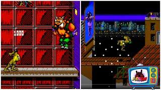 ДИМАС СМОТРИТ BATTLETOADS RETURNS (TRIPLE PUNCH)