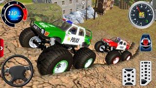 Jugegos De Carros - Police Monster Truck Ultimate Driver #1 - Car Extreme Racing Android Gameplay