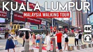 KUALA LUMPUR, Malaysia  Die beste Stadt in Südostasien? | 4K Walking Tour