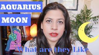 Moon in Aquarius | Most Individualistic position of Moon | Moon Signs