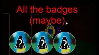 All the Badges in Build a Boat Project Zeg!!