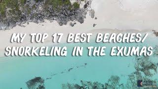 My Top 17 Best Beaches and Snorkeling in the Exumas, Bahamas (By Land, By Boat, and By Excursion)