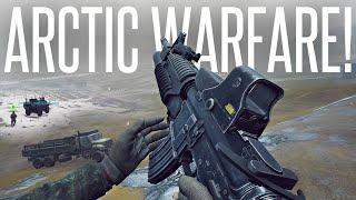 THE BATTLE FOR THE ARCTIC! - SQUAD 100 Player Realistic Warfare