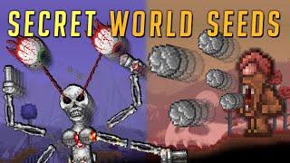 What are the Craziest SECRET SEEDS in Terraria?