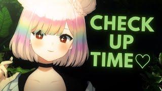【ASMR】friendly nurse gives you a check-up | personal attention | roleplay【EN/日本語】