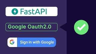  FastAPI Tutorial • Implement GOOGLE SIGNIN LIKE A PRO