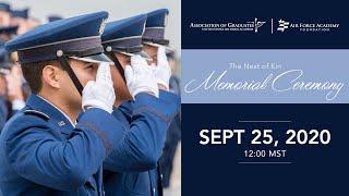 Next of Kin Virtual Memorial Ceremony 2020