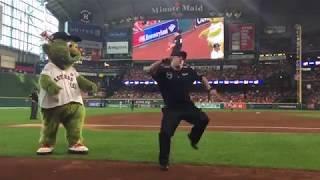 Houston Astros' Dancing Security Guard