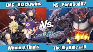 The Big Blue #15 WF - EMG | Blacktwins (Aegis, Cloud, Mario) vs NS | PoohGod02 (Incineroar, Ridley)