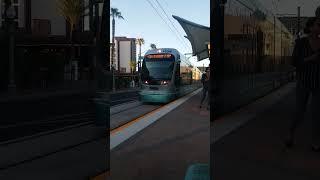 phoenix Arizona light rail aka the train .